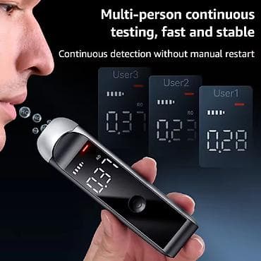 alko: Alkotester – yüksək dəqiqlikli, ağıllı sensorlu nəfəs analizatoru — 3