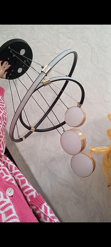 pisik sekileri: Led Çılçıraq, 3 lampa, Metal — 1