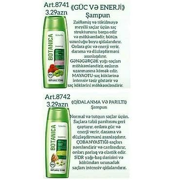 ballı bitkisel macun: Saç şampunları.Hər biri müxtəlif qiymətədi — 7