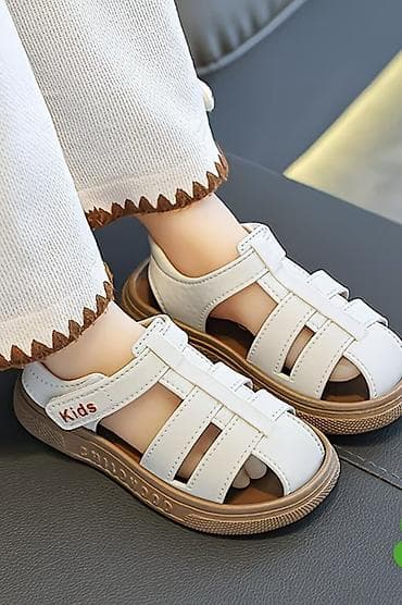 supinatorlu uşaq səndəlləri: Yenidir ! İşlenmeyib! Uşaq sandalı – ağ rəng, bağlanma lentli model - — 1