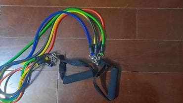 Məhsul: Rezindən güc bantları dəsti Təsvir: - 5 ədəd rəngli məşq