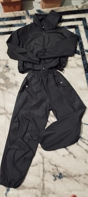 İdman dəsti, M, rəng - Qara