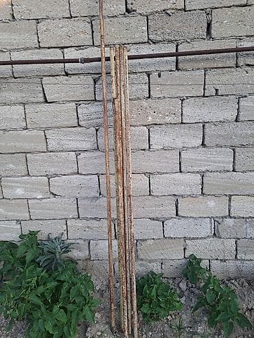 Metal borular – bağ, isitmə və ya suvarma sistemləri, istixana karkası
