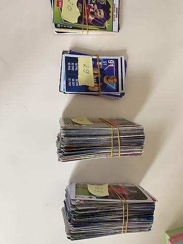 Futbol kolleksiya kartları dəsti(1kart:40q) - Müxtəlif seriyalardan