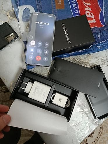 ucuz ve keyfiyyetli telefonlar: Honor Magic 7, 256 GB, rəng - Ağ, Sənədlərlə — 4