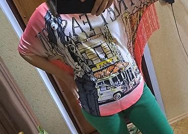alt geyimi: Qadın bluz/kofta – “Street Fashion” printli olcu- S, M, L - Üst — 5