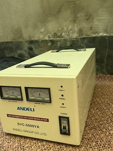 andeli stabilizator: İŞLƏK VƏZİYYƏTDƏDİR ANDELI SVC-5000VA – Avtomatik Gərginlik — 2