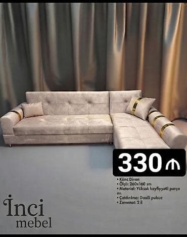 acilan divan: Künc divan, Yeni, Açılan, Bazalı, Parça, Pulsuz çatdırılma — 1