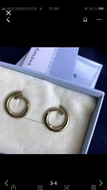 gümüşün qiyməti 2021: Sırğa, Gümüş, Ünvandan götürmə — 3