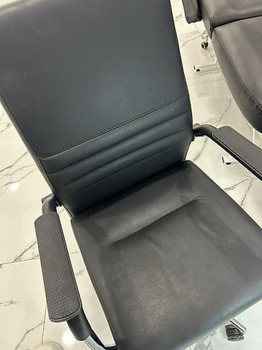 oyun kreslosu: Təkərli, Qolları tənzimlənmir, Süni dəri — 1