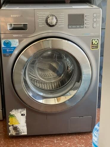 Kompüter, noutbuk və planşetlər: Paltaryuyan maşın Samsung, 9 kq, İşlənmiş, Avtomat, Qurutmasız, Kredit yoxdur — 1