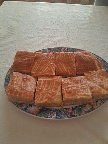 lepe: Məhsul: Evdə hazırlanmış Şəkərbura üslublu qozlu piroq (şirniyyat) — 4