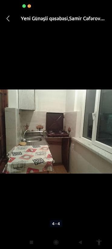 Yeni Günəşli qəsəbəsi,Samir Cəfərovda,10 mertebenin 2ci mərtəbəsində,1 — 7