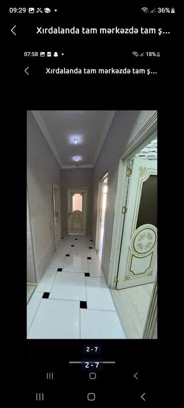 sumqayit 11 mkr evler: 2 otaqlı, Yeni tikili, 60 kv. m — 2