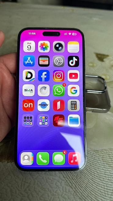 iphone x qiymet: IPhone 14 Pro Max, 256 GB, Deep Purple, Face ID — 2