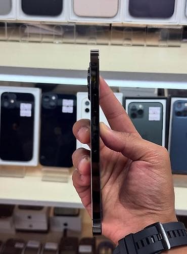 macbook 13 pro: IPhone 13 Pro Max, 256 GB, Blue Titanium, Zəmanət, Kredit, Simsiz şarj — 2