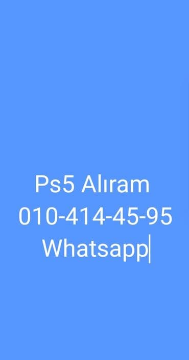 Xidmət: PS5 alışı Təsvir: - PlayStation 5 konzollarının alınması lalafo.az -da Xidmət: PS5 alışı Təsvir: - PlayStation 5 konzollarının alınması