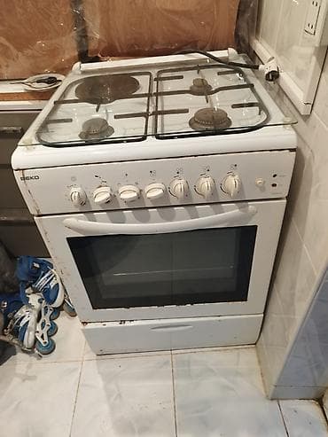 qaz sobasi temiri: Qarışıq sobası Ayrıca dayanan, 4 gözlü, İşlənmiş — 1
