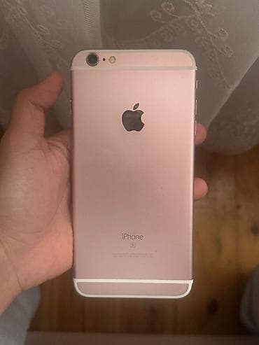 a10 kabrolar: IPhone 6s Plus, 16 GB, Rose Gold, Barmaq izi — 2