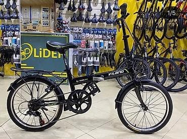 velosiped skorusu: İşlənmiş Şəhər velosipedi Vilano, 20", sürətlərin sayı: 18, Ünvandan götürmə, Ödənişli çatdırılma — 1