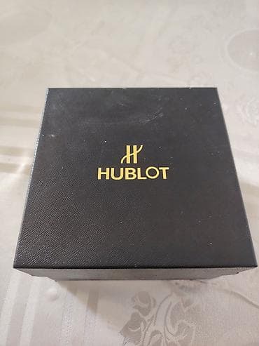saat kreditle: Qol saatı, Hublot, rəng - Qara — 7