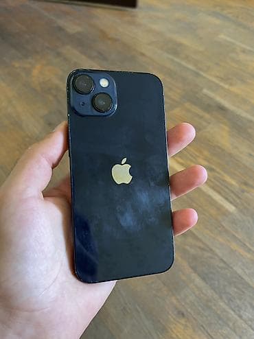 Elektronika: IPhone 13, 128 GB, Midnight, Simsiz şarj, Face ID, Sənədlərlə — 1