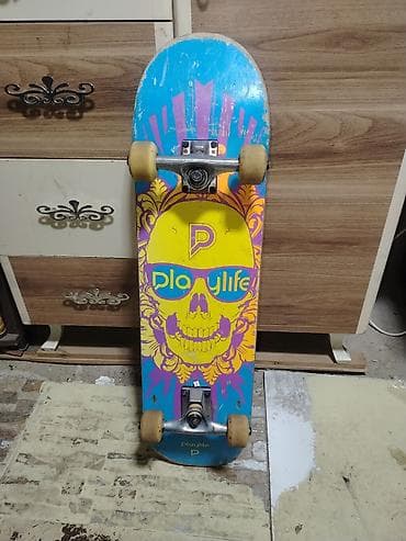 İdman alətləri: Skateboard – Playlife brendi Ünvan 4 mkr dairəsi - Model: Playlife — 5