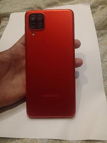 Samsung Galaxy A12, rəng - Qırmızı
