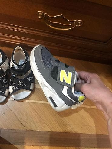 terlik: Uşaq ayaqqabıları - 6 cüt uşaq ayaqqabısı və sandal: 1) Tünd mavi — 4