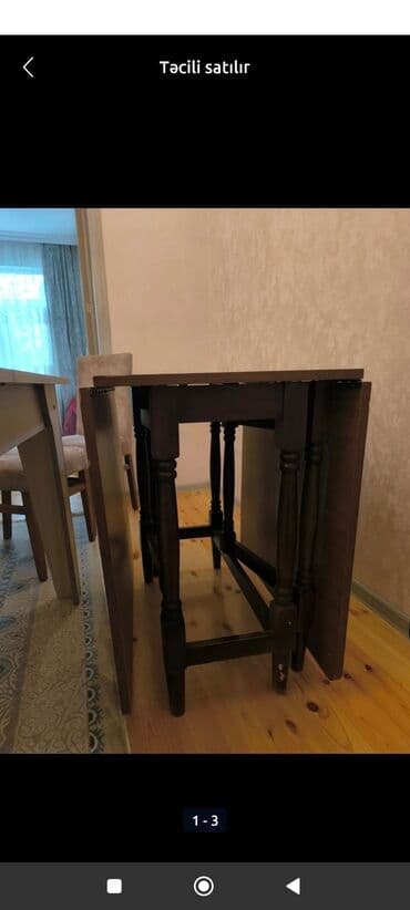 uşaq arabaları transformer: İşlənmiş, Açılan, Oval masa — 3