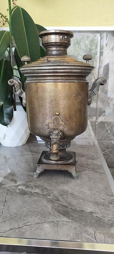 samovar 5l: Antik samovar – “Товарищество паровой самоварной фабрики наследников — 1