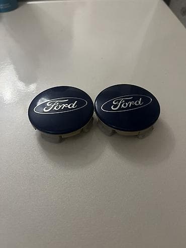 velosiped diski: Məhsul: Ford təkər diski mərkəz qapaqları (2 ədəd) - Rəng: Tünd mavi — 1