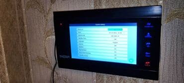 nəzarət kameralarının satışı: Ip domafon. Qiymet endirildi ! Təzədir, işlənməyib . Xaricdən alınıb — 7