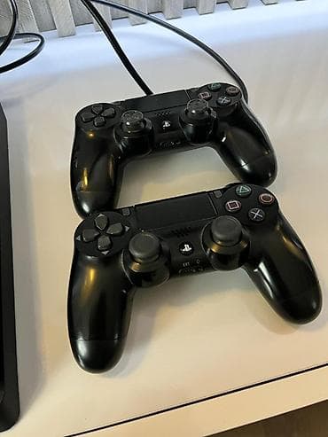 PS5 (Sony PlayStation 5): Sony PlayStation 4 Slim oyun konsolu - PlayStation 4 slim 2 pult HD — 2