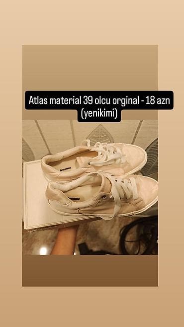 alçaq kedlər: • Məhsul: Qadın idman ayaqqabısı • Brend: Graceland • Material — 1