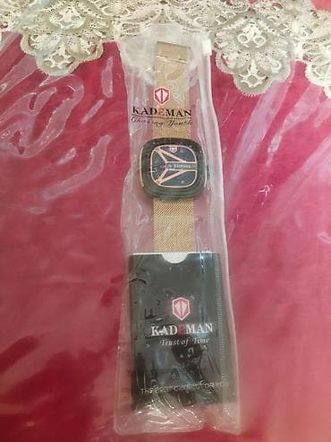 Yeni, Qol saatı, Kademan, rəng - Qızılı — 3
