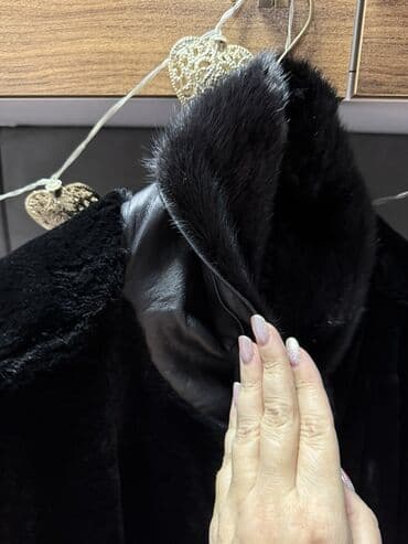 Qadın ayaqqabıları: Kürk, L, rəng - Qara — 4