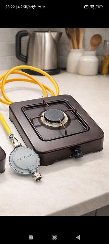 telefonlar ucuz: Qaz sobası Stolüstü, 1 gözlü, İşlənmiş — 2