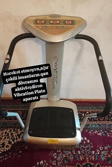 Vibration Plate (tam bədən vibrasiya trenajoru) - Model: Crazy Fit