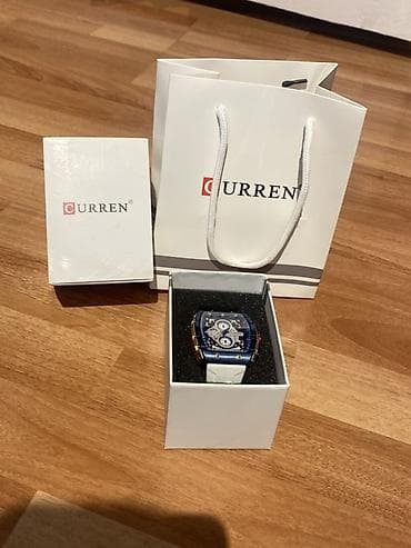 mini çanta: Qol saatı, Curren, rəng - Göy — 2