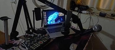 ofis ucun: Podcast/stream üçün tam masaüstü set - Noutbuk: HP (14" ətrafı — 1