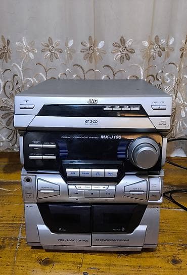 sound lighting: JVC MX-J100 kalonkasız - AUX girişi (xarici mənbəni qoşmaq üçün) - — 1