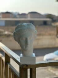 idmançı oğlan şəkilləri: Fiqur, Gips, rəng - Ağ — 4