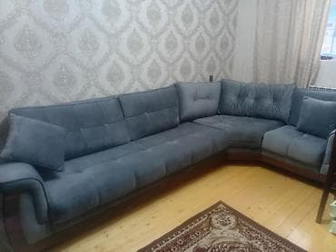 Künc divan, Yeni, Açılan, Bazalı, Vеlur parça