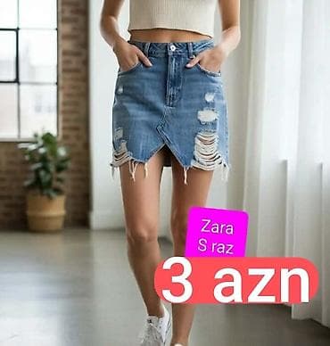 Mini Ətək, Zara, Cins, S