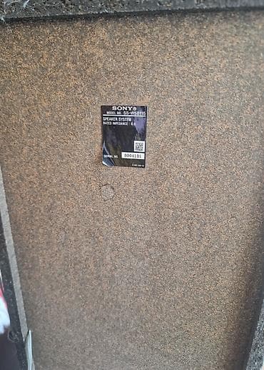 soni 1: Sony Kolonka, Növ - Akustik, rəng - Qara — 2