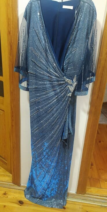 boyuk bədən ziyafət geyimləri: Ziyafət donu, Maksi, 7XL — 1