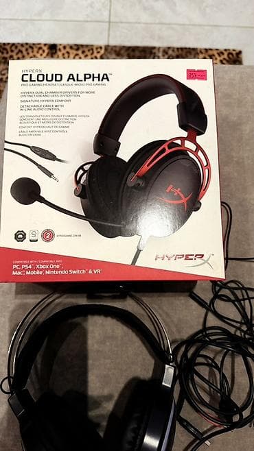 komputer adapter: HyperX Cloud Alpha – Pro Gaming Headset Xüsusiyyətlər: tam yenidir — 3