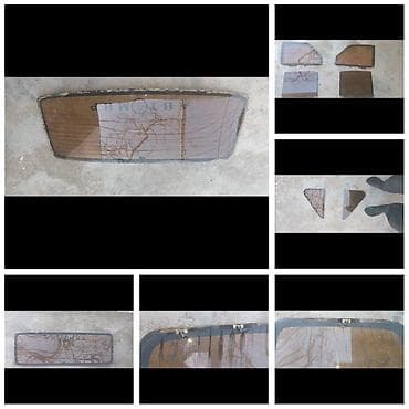 Avtomobil üçün qara rəngli günəşdənqoruyucu pərdə dəsti - Arxa şüşə