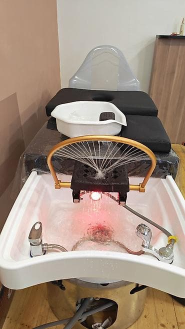 Салонная, медицинская мебель: SPA/massaj üçün peşəkar yuma və müalicə stolu komplekti.qiymetde — 1